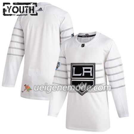 Kinder Los Angeles Kings Trikot Blank Weiß Adidas 2020 NHL All-Star Authentic